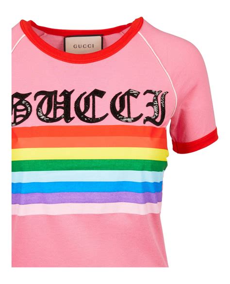gucci rainbow shirt